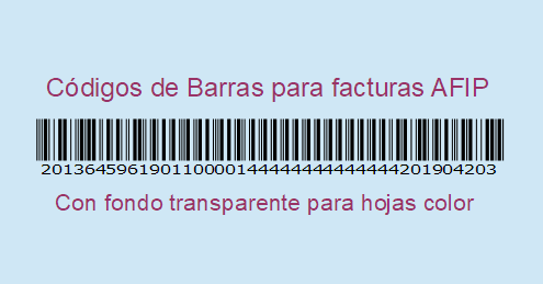 Custombit - Programa Códigos de Barras AFIP de Custombit versión 8.1 ...