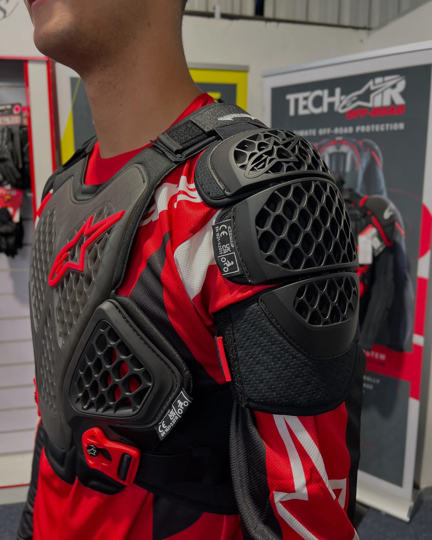Gear up with ultimate upper body protection — the Alpinestars A6 