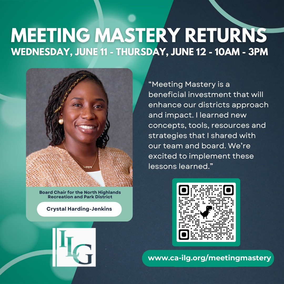 Are your meetings running... - Institute for Local Government | Facebook