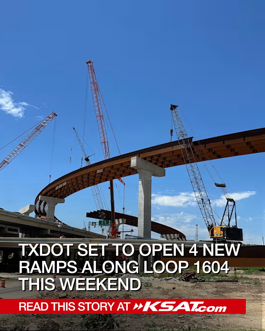 KSAT - Four new ramps are set to open along Loop 1604 this weekend ...