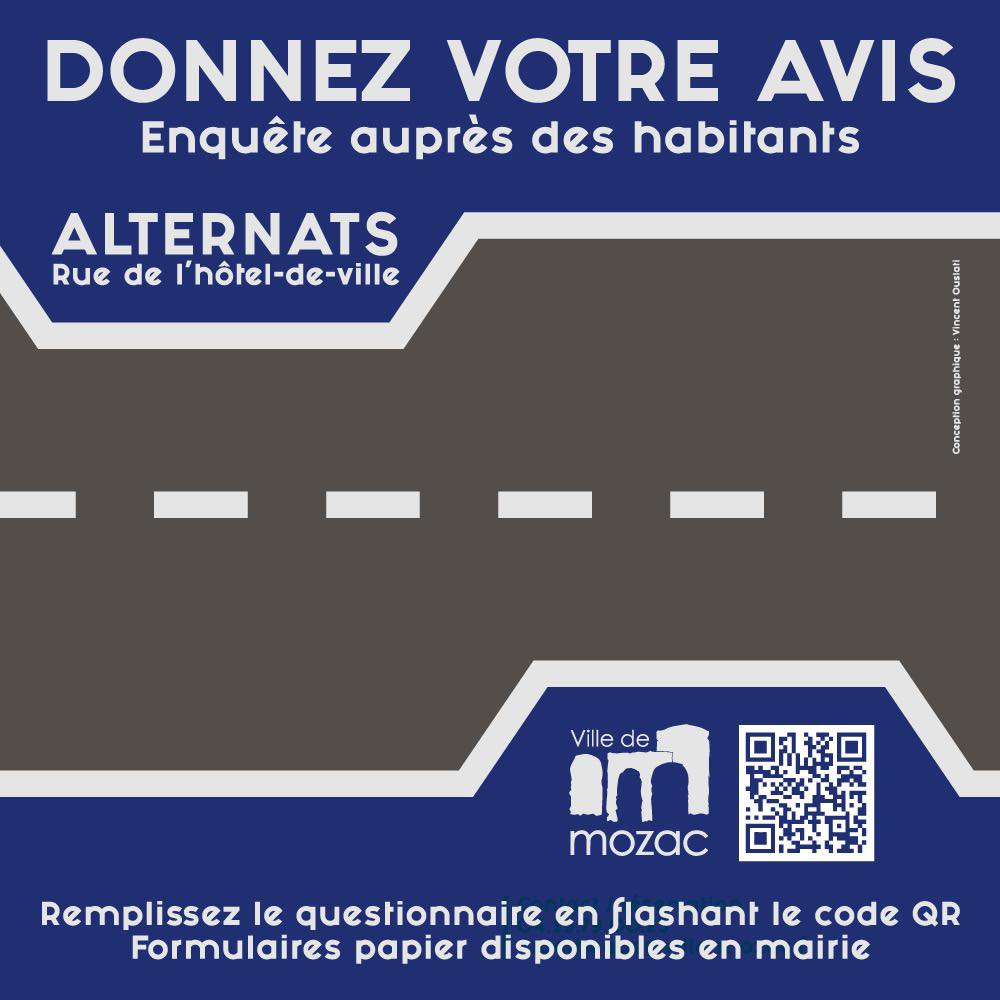 Ville de Mozac - 📢 Enquête au sujet des alternats (rue de... | Facebook