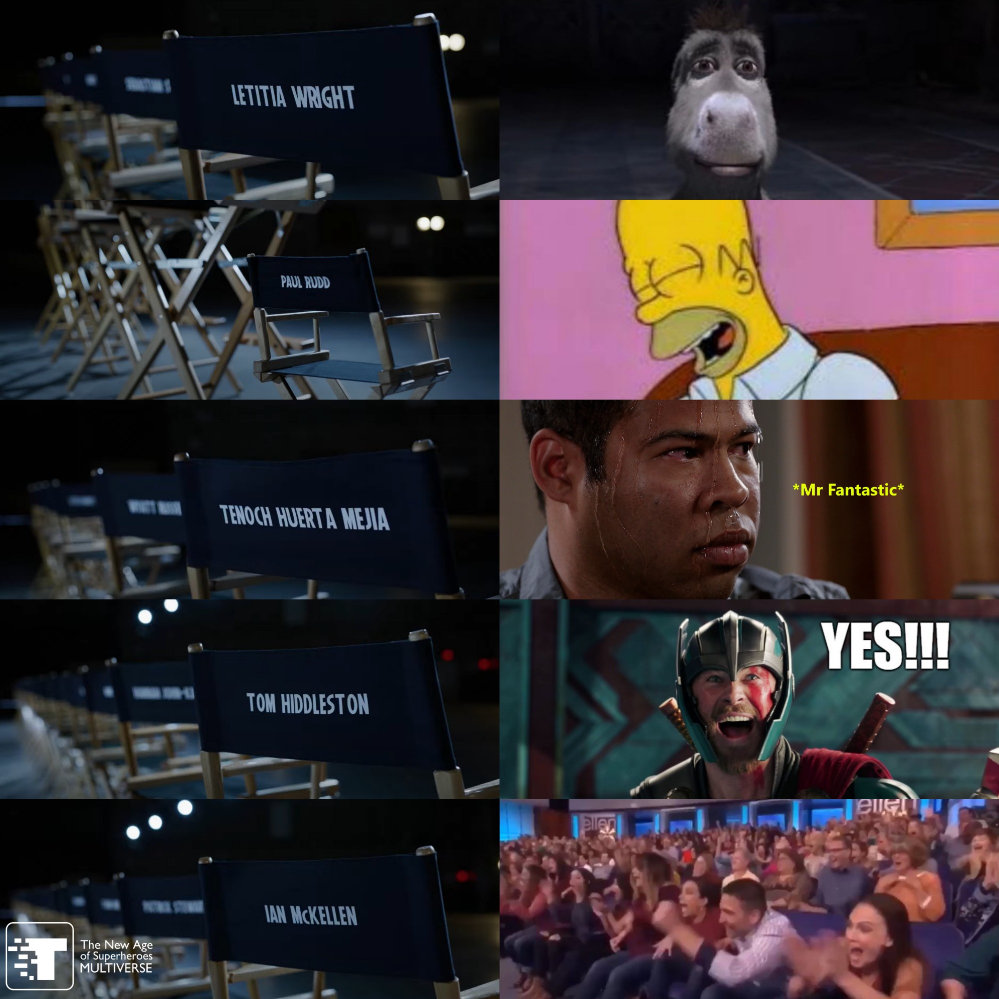 The New - Algunas reacciones del anuncio del cast de Avengers Doomsday ...