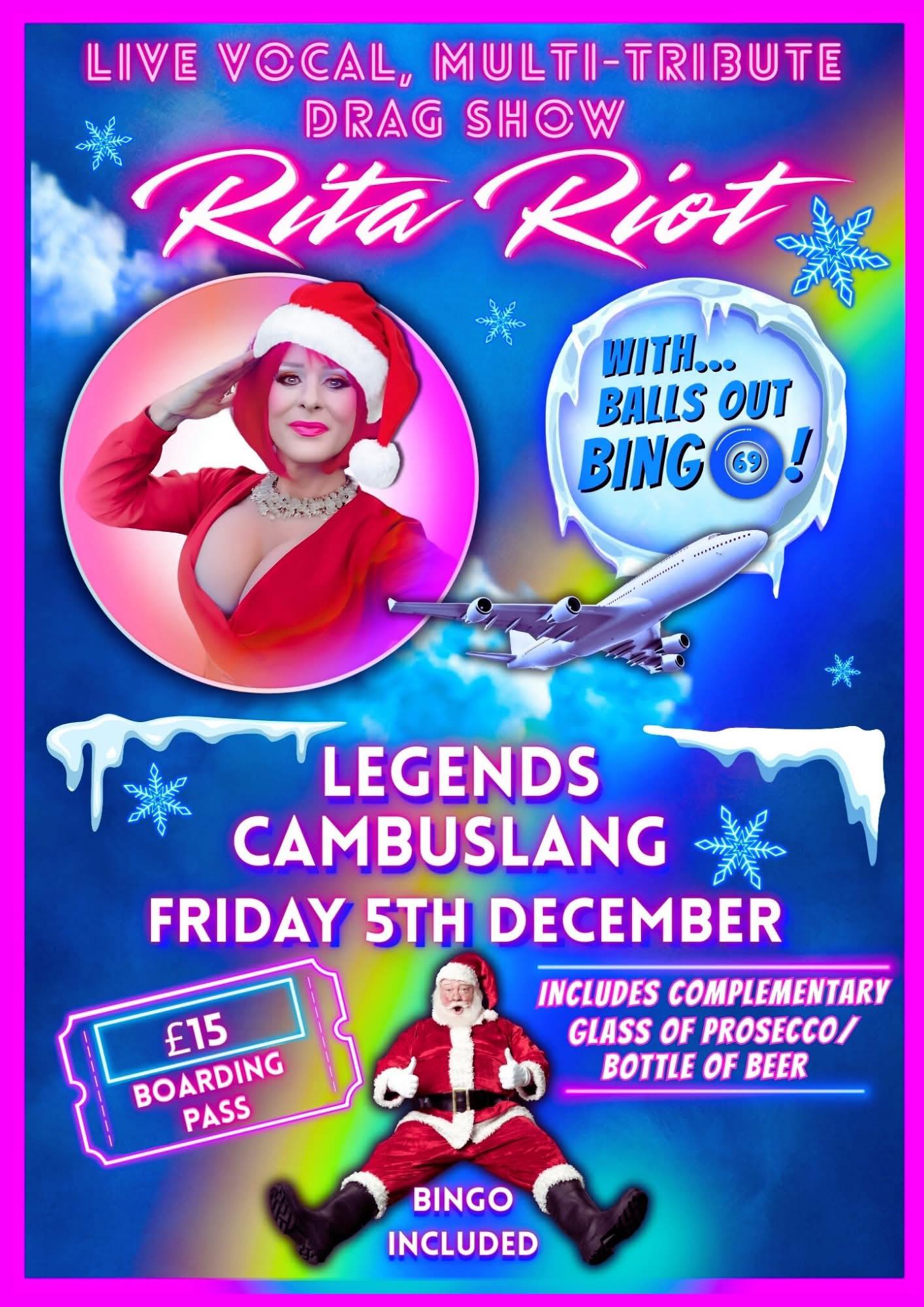 Legends - This Xmas is set to be a RIOT 😈 🎅🏼 This is one Xmas party ...