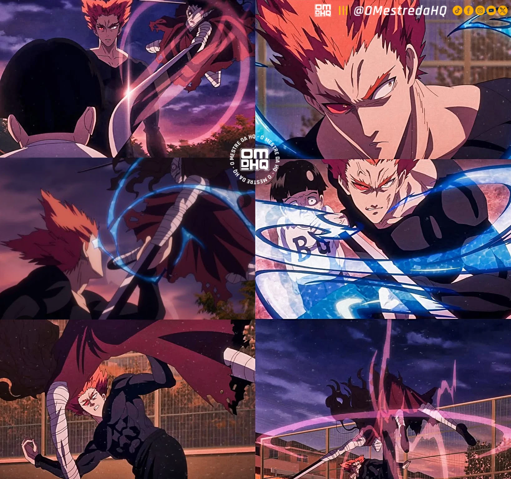O Mestre - Garou vs Royal Ripper 🫨 Anime: One Punch Man |- TerryBogard ...