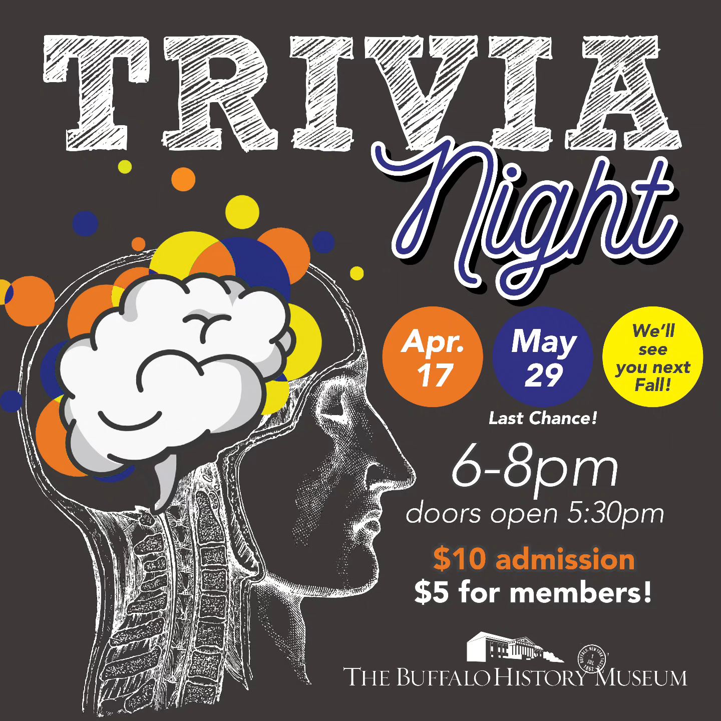The Buffalo - 🧠🎉 Trivia Night at The Buffalo History Museum! 🎉🧠 Join us ...
