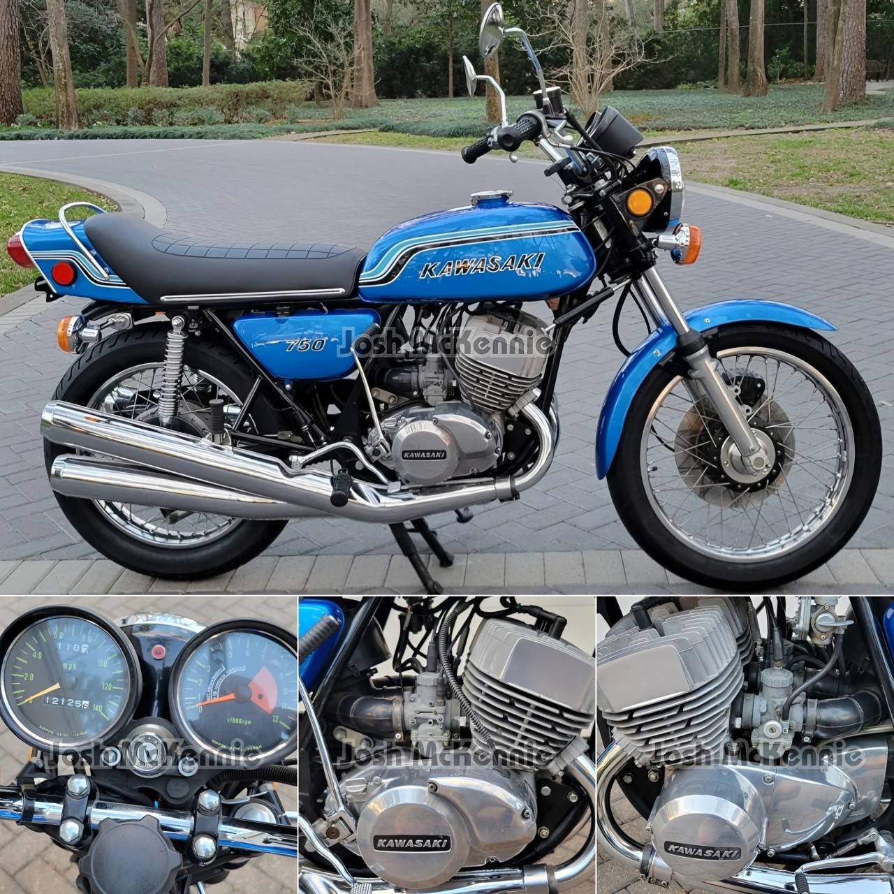 In 1972, Kawasaki dominated the superbike market with two distinct