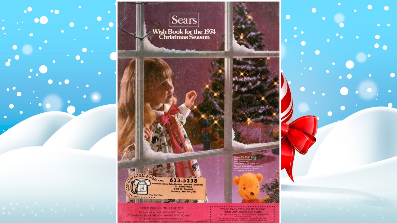 Sears 1974 Christmas catalog