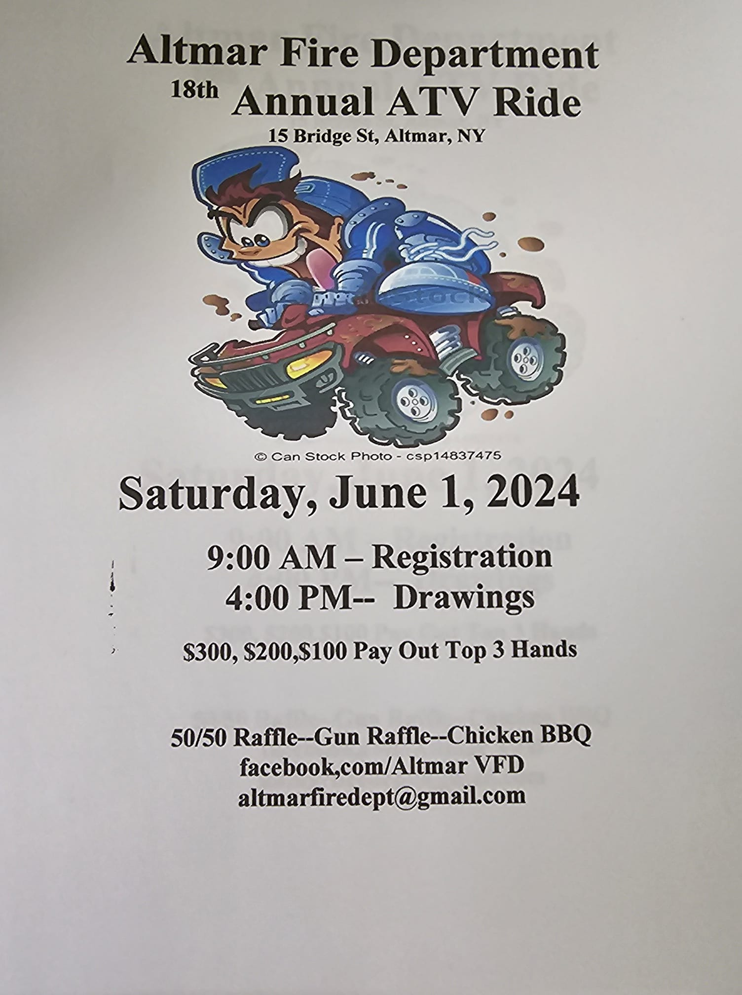 18th Annual Altmar VFD ATV Ride