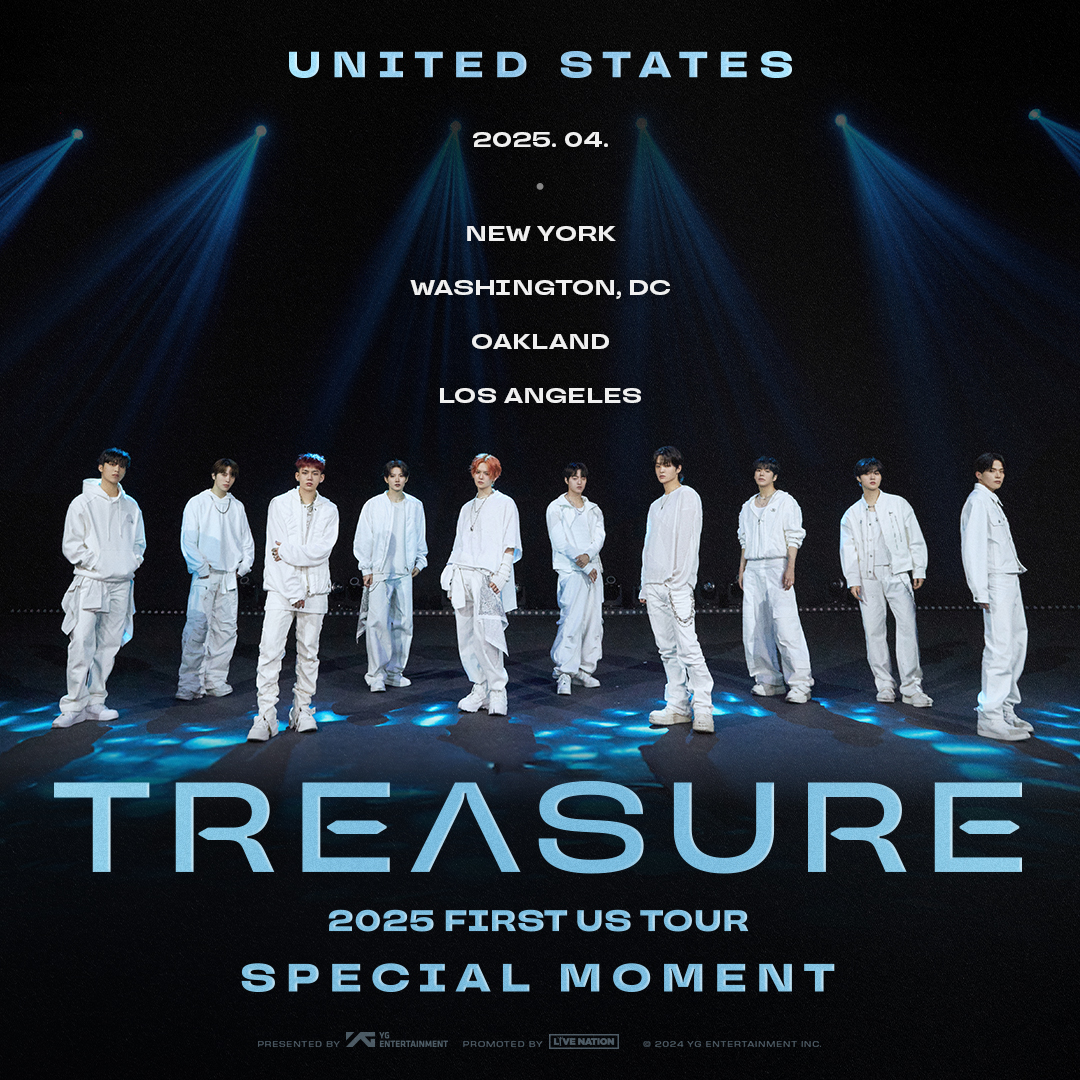 2024 Treasure 트레저 RELAY TOUR [REBOOT] ANNOUNCEMENT