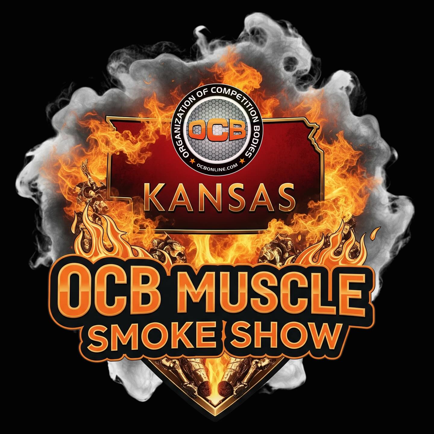 OCB - Not just any show...it's the 💨 OCB KC MUSCLE SMOKE SHOW 💨 ...