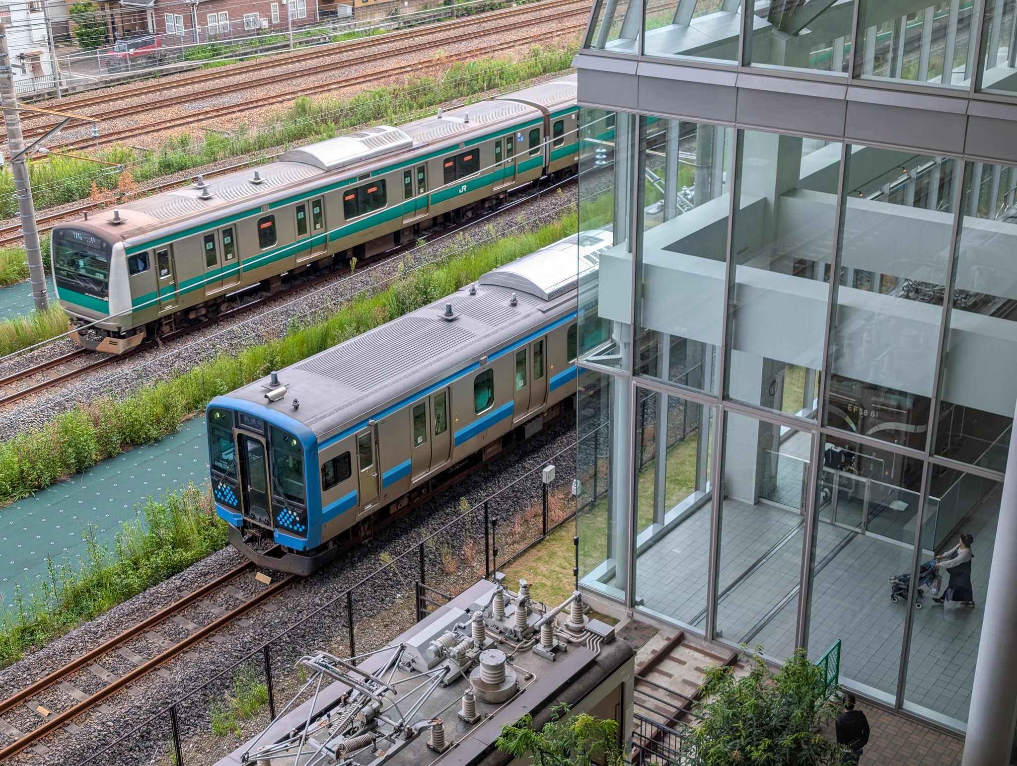 区名札のはなし 鉄道博物館に展示されている 機関車には運転室の窓の下