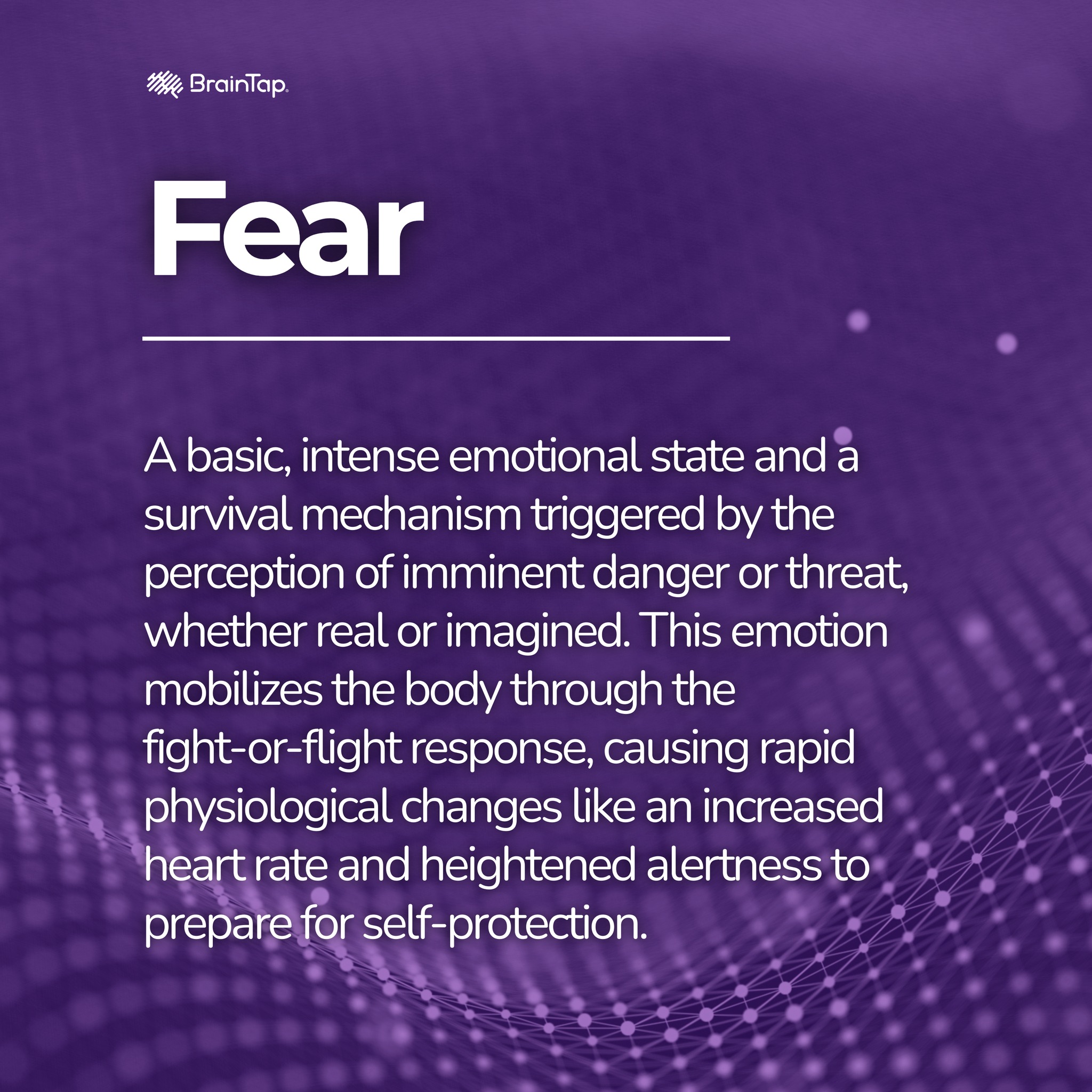 BrainTap - Fear is an emotion, not a life sentence. 👻 Did you know that ...
