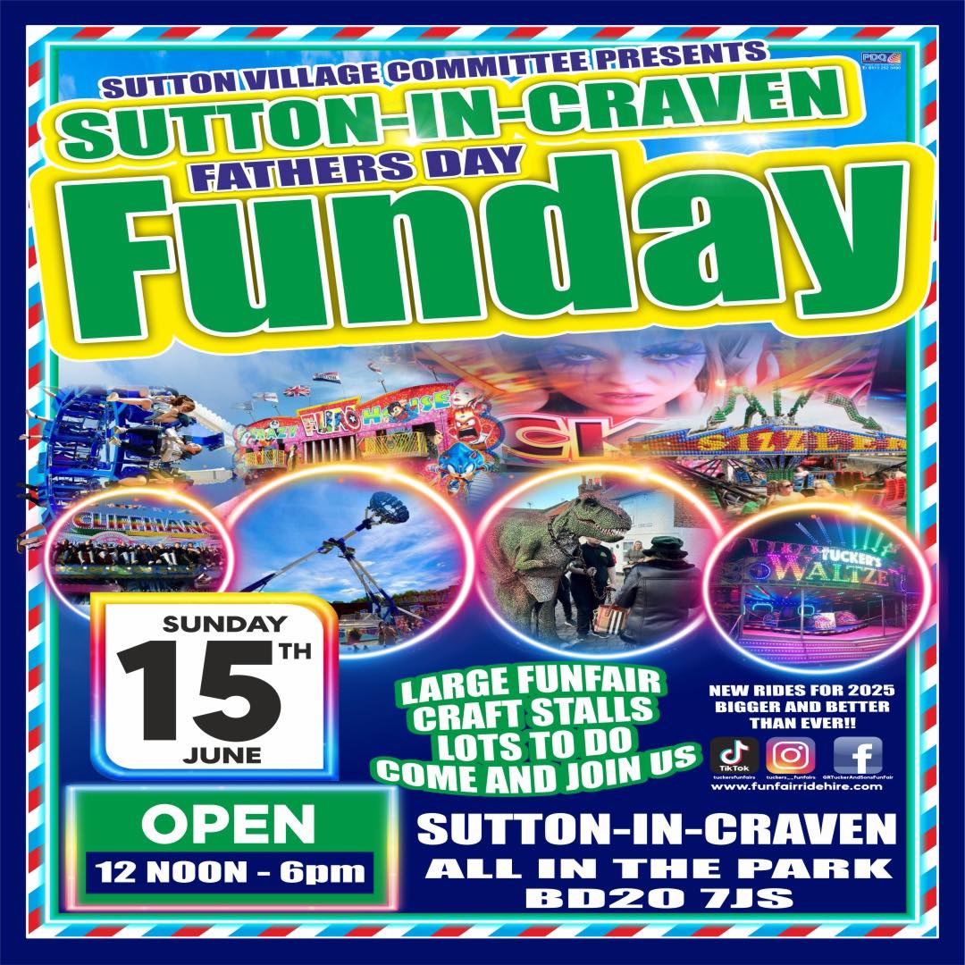 Tuckers - ****☆☆☆FUNDAY☆☆☆**** 🎠🎢🎡Sutton-in-Craven🎪🎠🤩 Sunday 15th of ...
