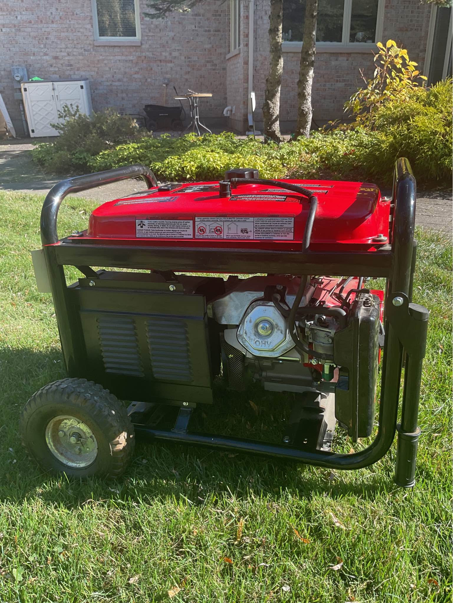 King Canada 🇨🇦 Power force 8500W Gas Generator - Miscellaneous Tools ...