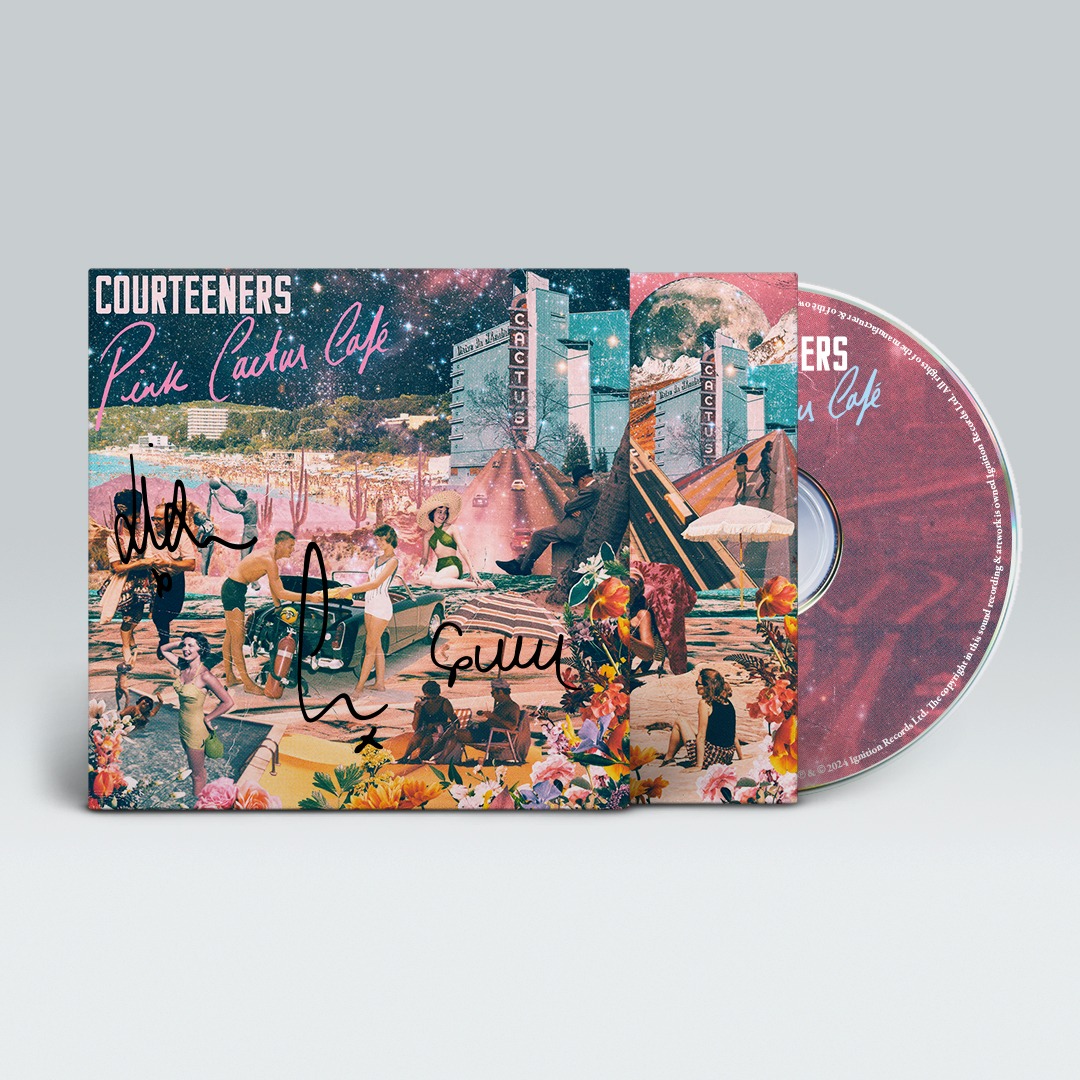 A limited edition signed Pink Cactus Café CD featuring exclusive