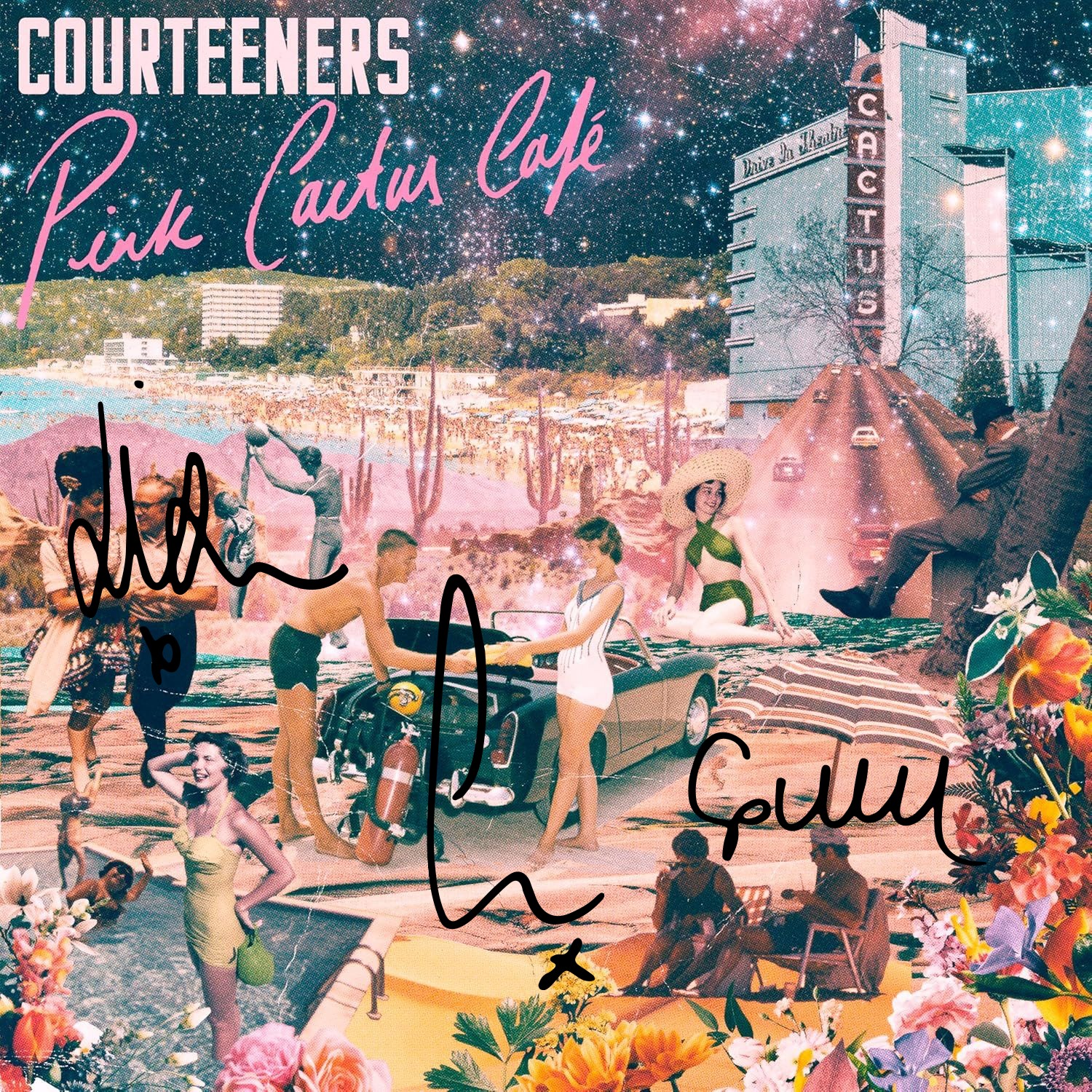 A limited edition signed Pink Cactus Café CD featuring exclusive