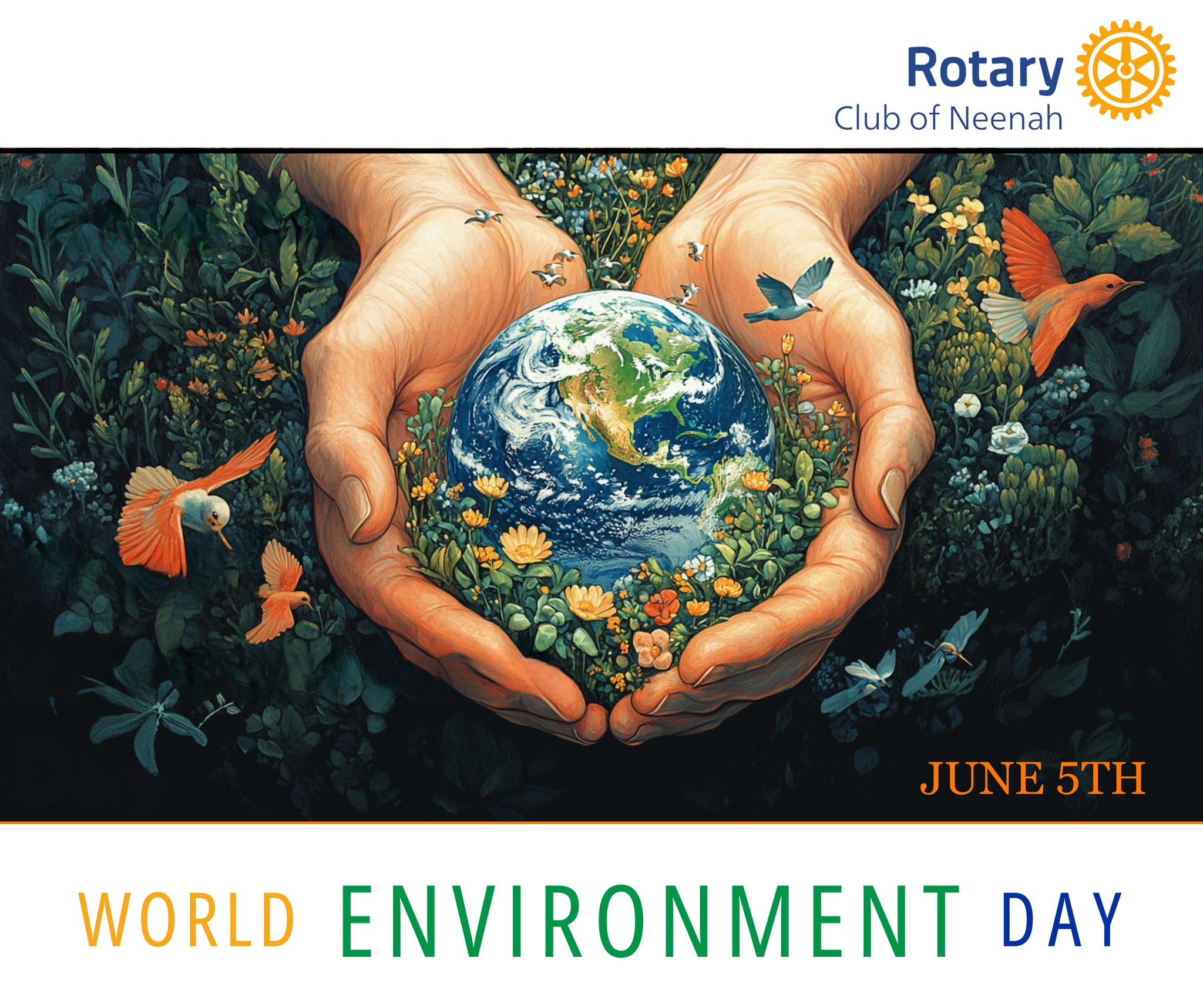 🌍 June 5th is World Environment... - Rotary Club of Neenah | Facebook