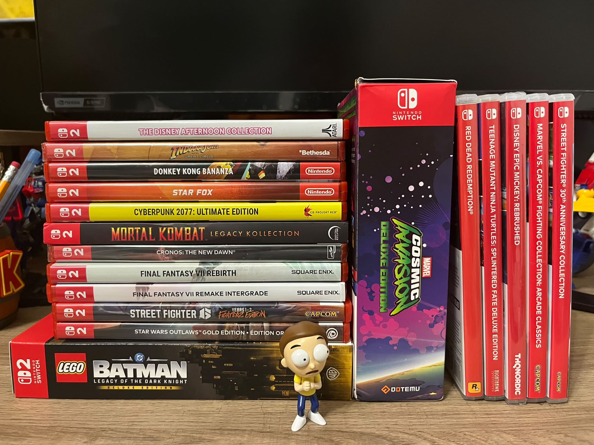 This is my Switch 1 and 2, haven't owned a console since the PS3