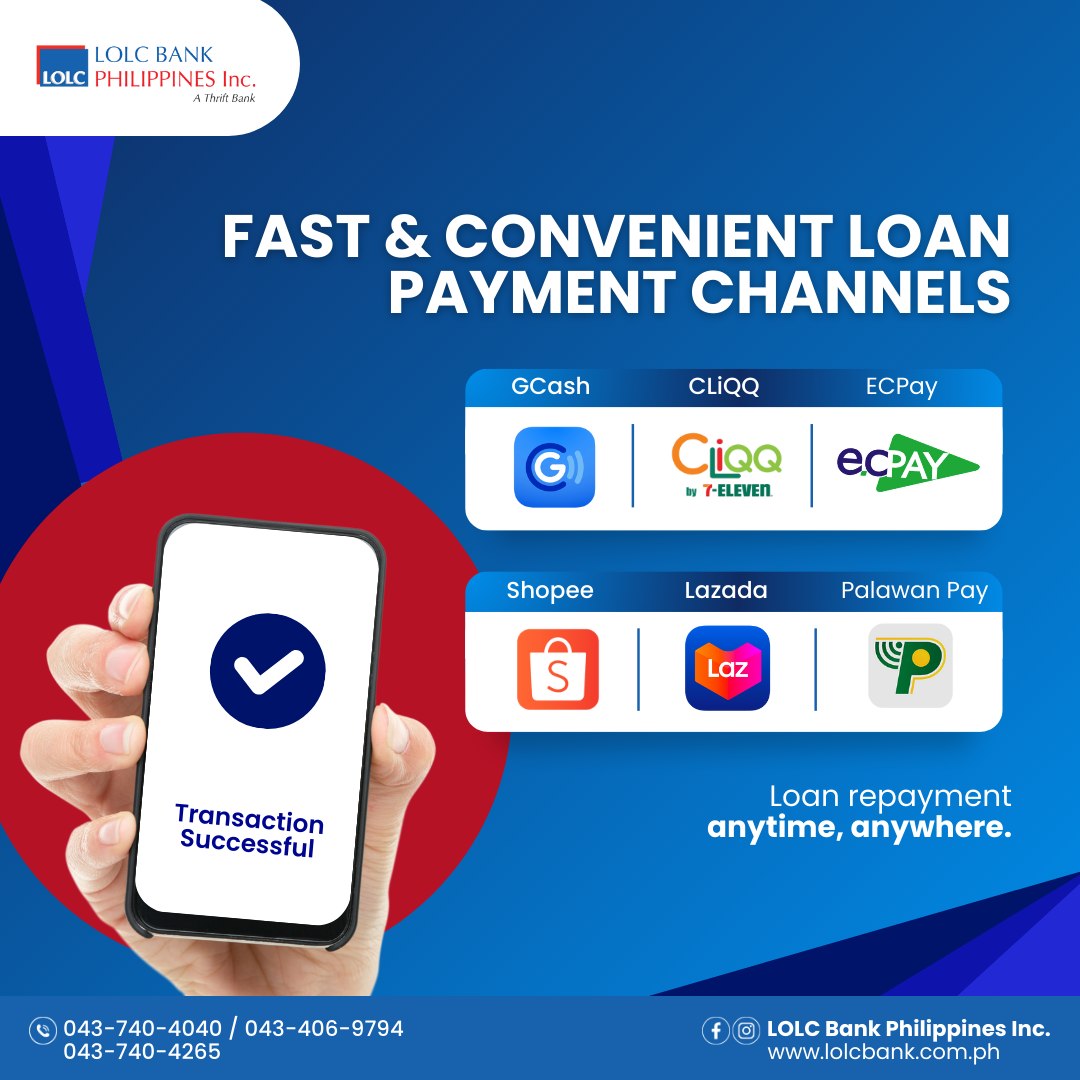 LOLC Bank Philippines Inc.... - LOLC Bank Philippines Inc.