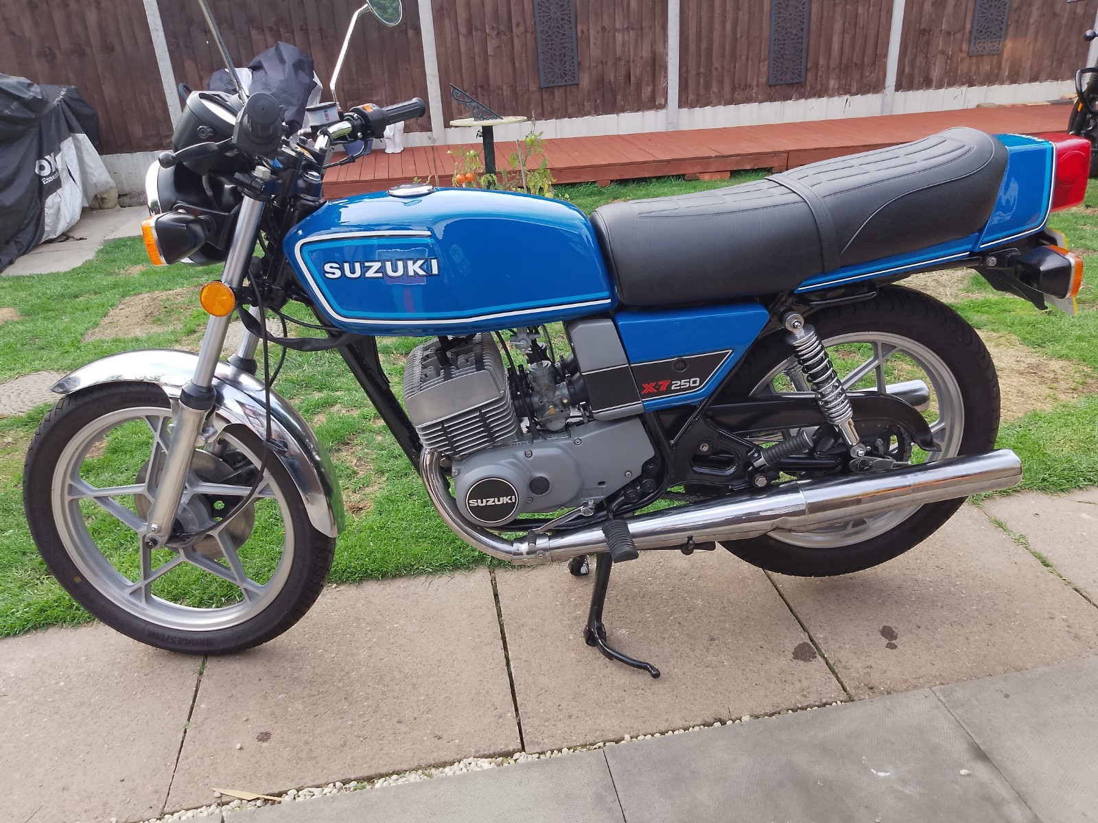 Looking for a ride that screams classic cool? This 1981 Suzuki