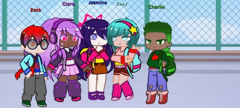 My friends at school in gacha life 2 clara Jasmine ニ0き/ Charlie