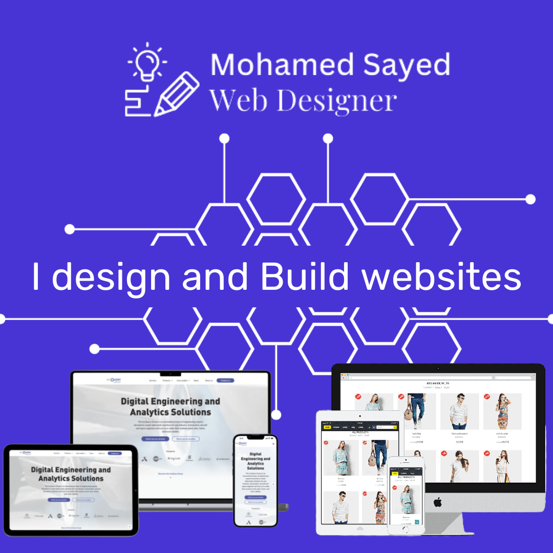 Mohamed Sayed - Design & Build Websites