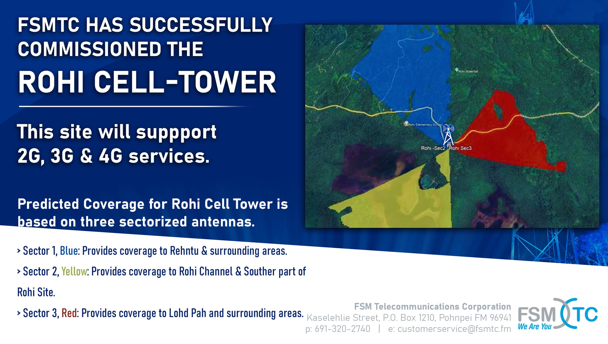 FSM Telecommunications Corp. | Kolonia