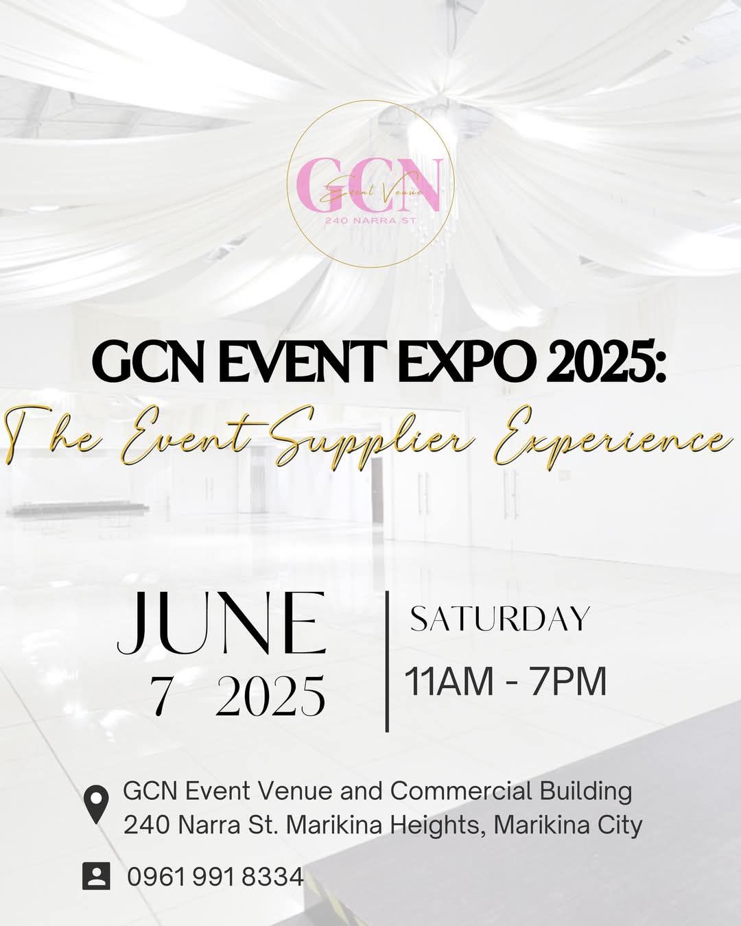 GCN Event Venue & Commercial Building | Marikina City