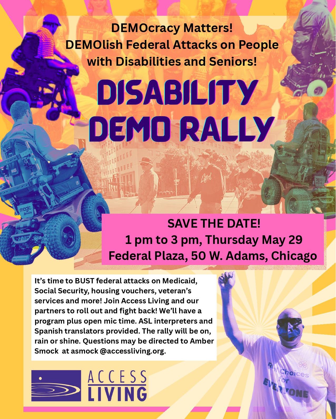 The Arc - 📣 Join Us at the Access Living Disability Demo Rally! 💪 🗓️ ...