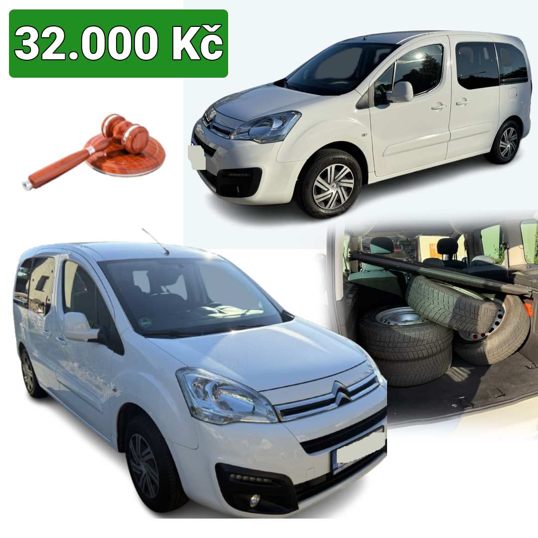 Dražby - Citroën Berlingo - 32.000 Kč ️ https://www.extrh.cz/do-29-9 ...