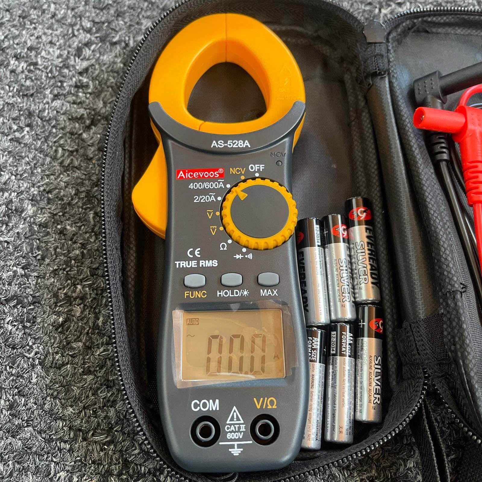 Aicevoos Digital Clamp Meter (AS-528A) – True RMS Multimeter ...