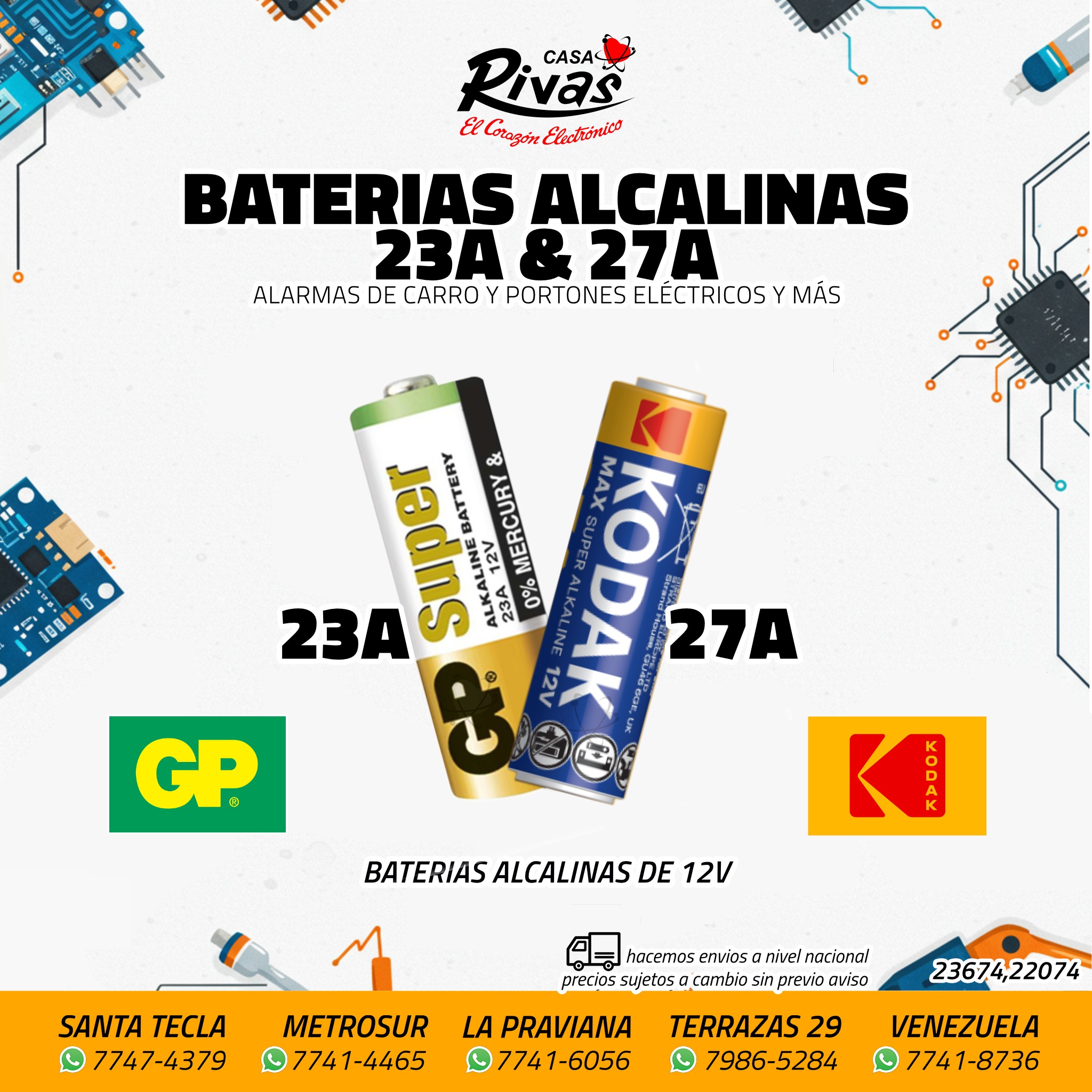 Casa Rivas Electrónica | San Salvador