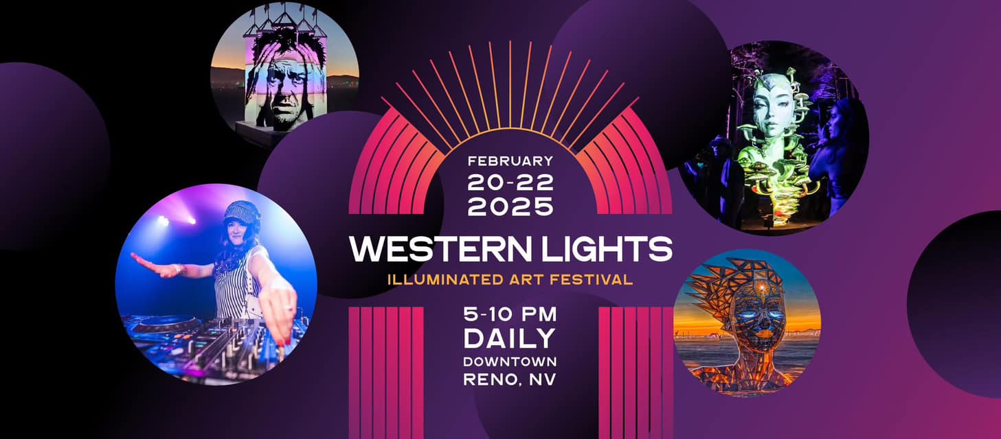 Devon Reese - Western Lights is Reno’s first-ever illuminated art ...