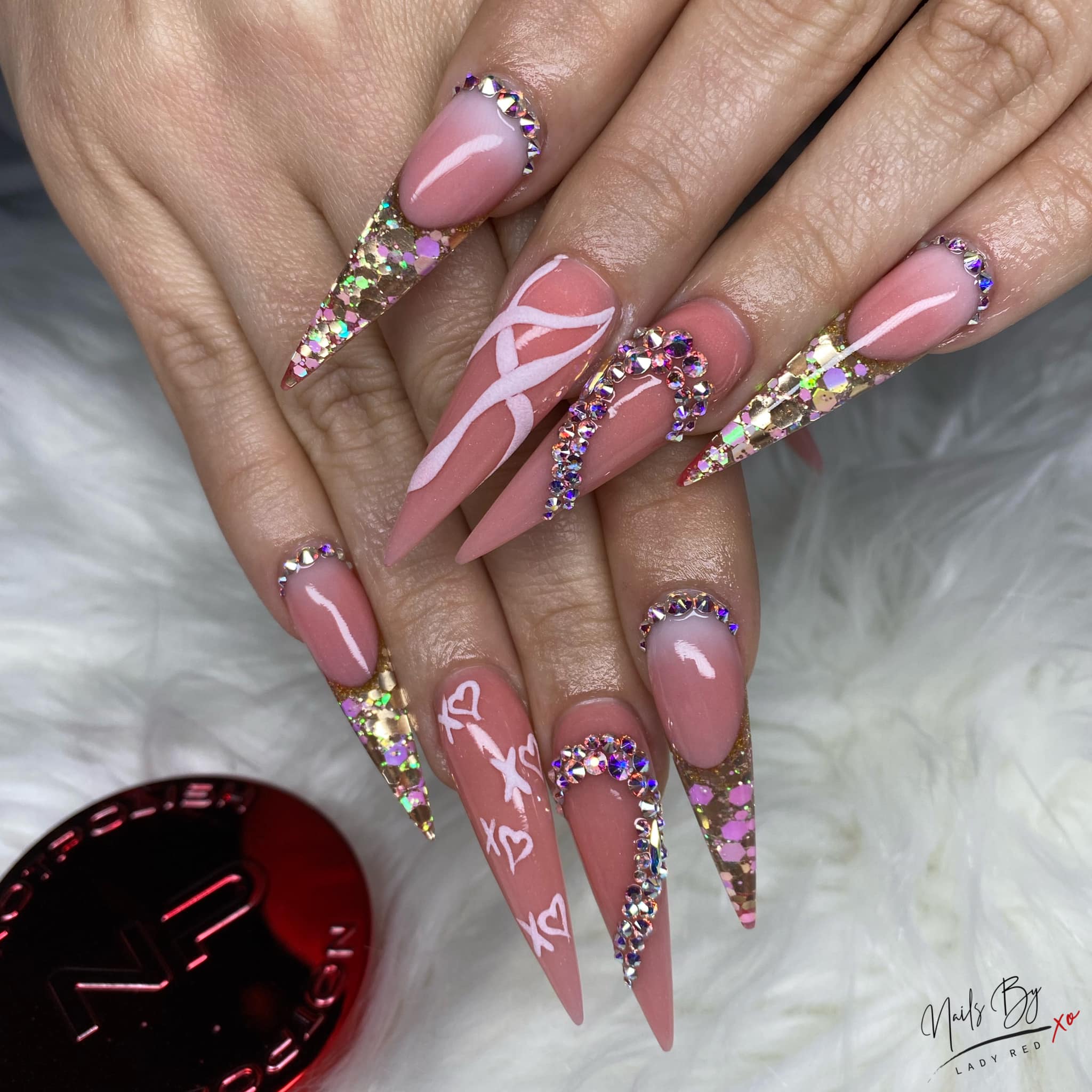 VALENTINE NAIL SETS THAT ARE NOT RED NOR PINK 🫣👀