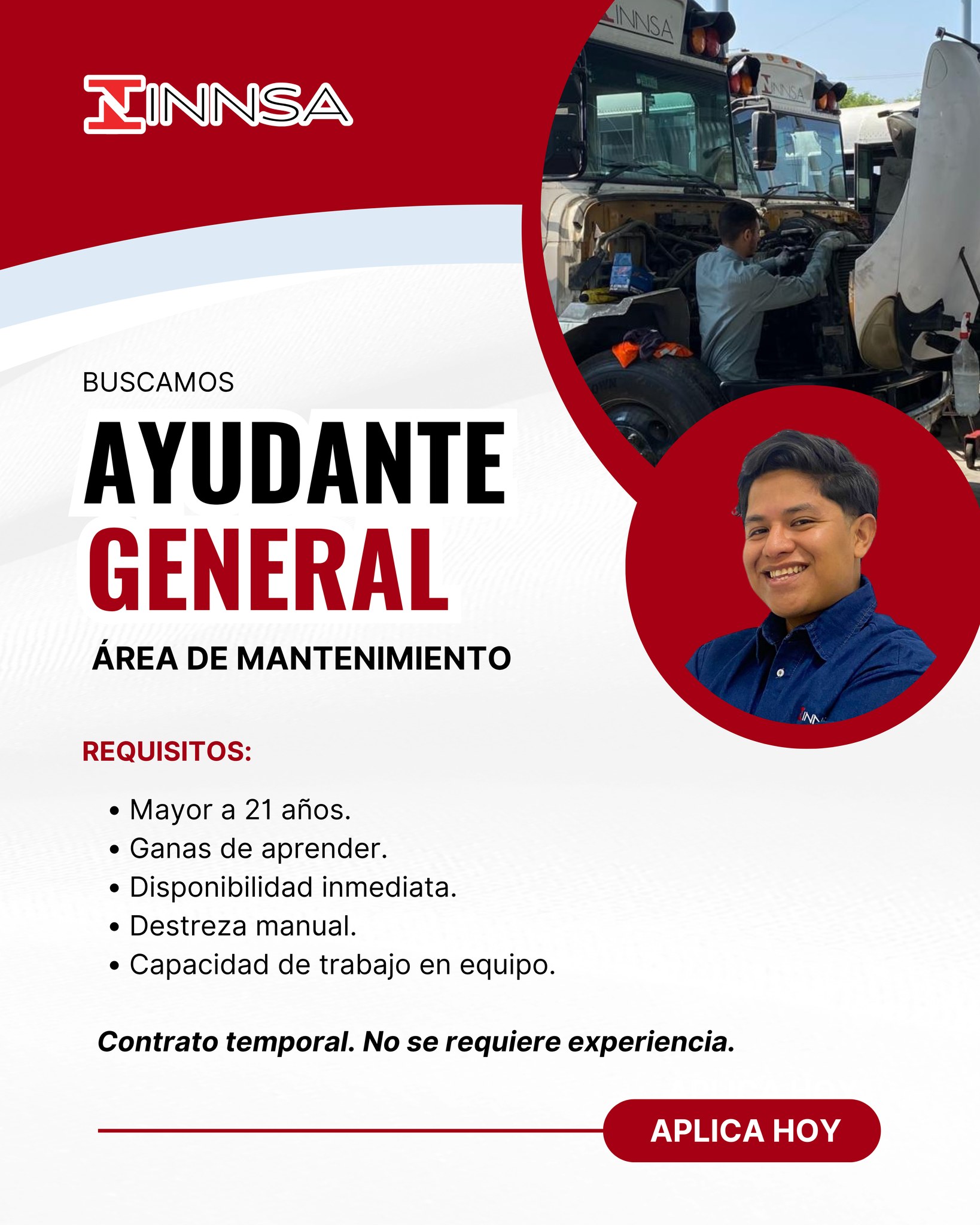 INNSA Reclutamiento | Nuevo Laredo