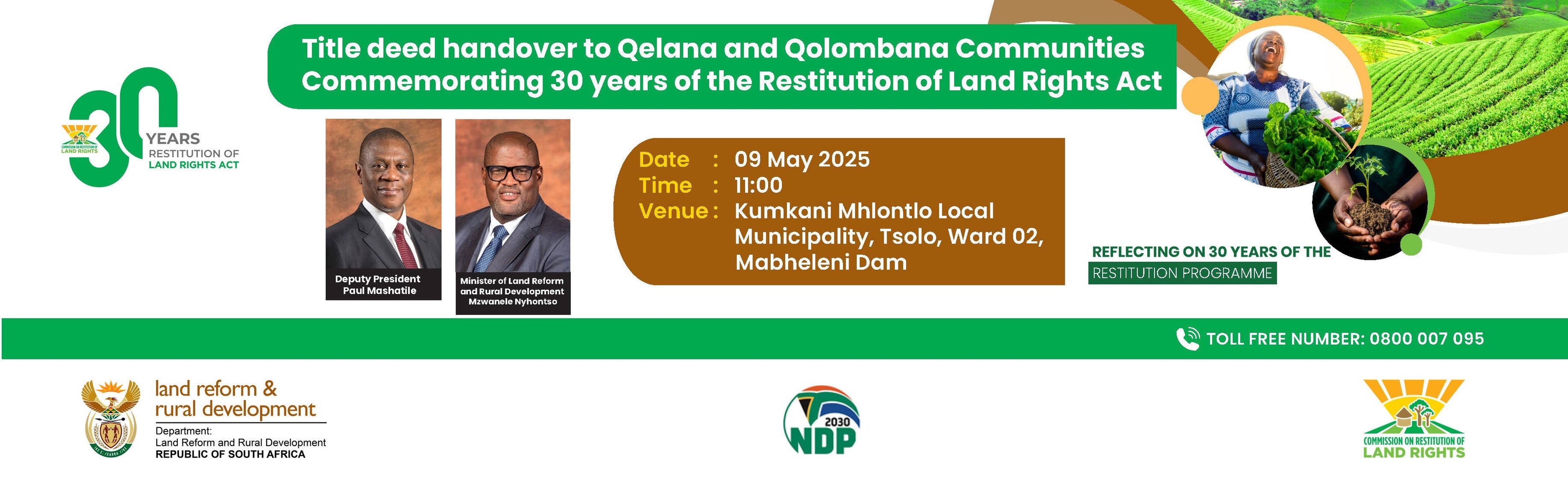 Department of Land Reform and Rural Development | Pretoria