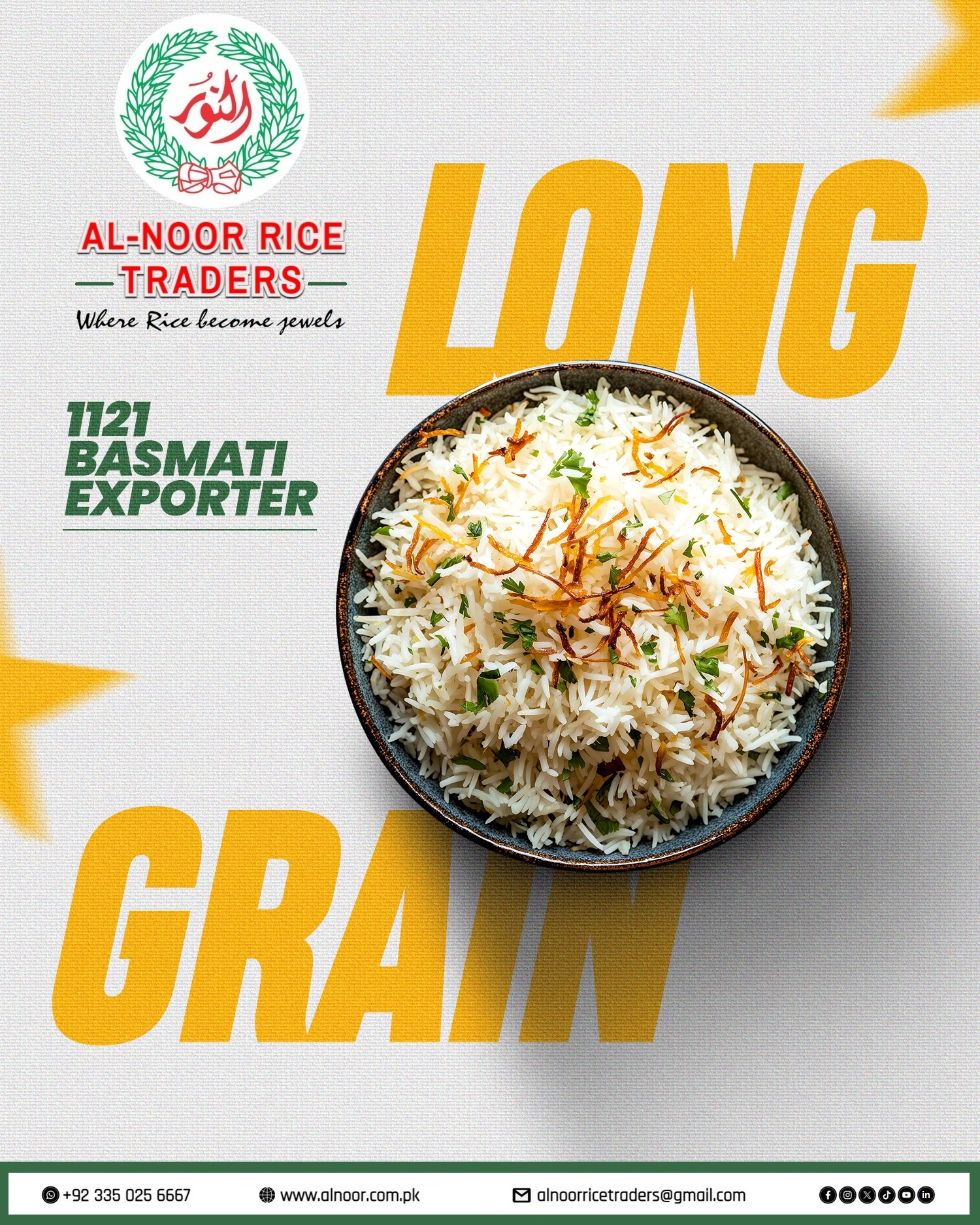 AL-NOOR RICE TRADERS | Karachi