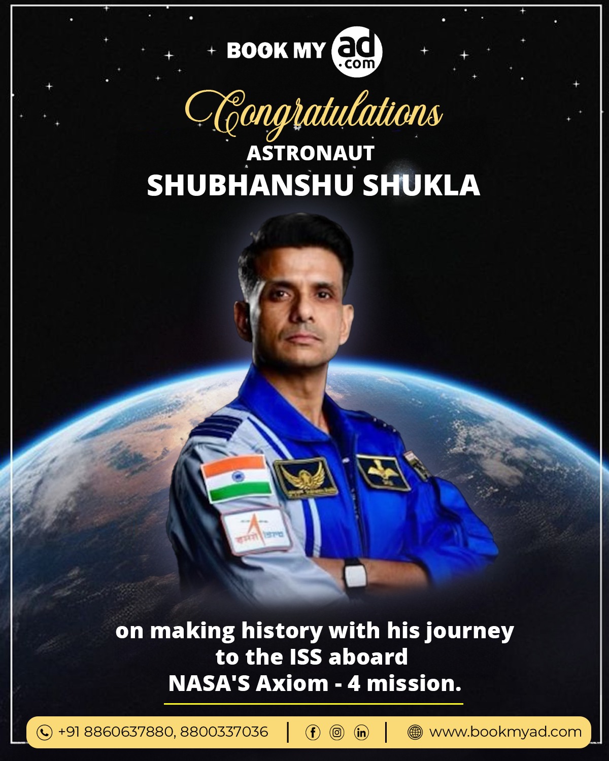 BookMyAd - A proud moment for India! Heartiest congratulations to Group ...