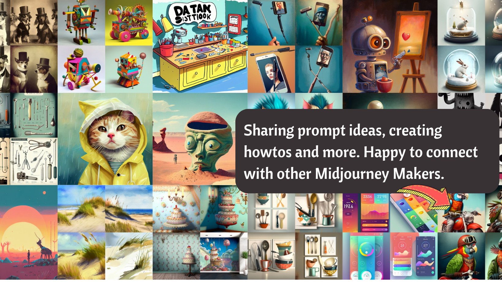 Hey Midjourney: Let's be creative with prompts