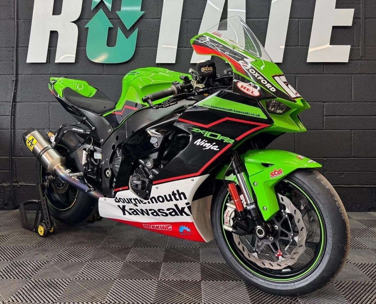 Ex-Luke Mossey BSB Superstock 2022 Kawasaki ZX-10RR for sale