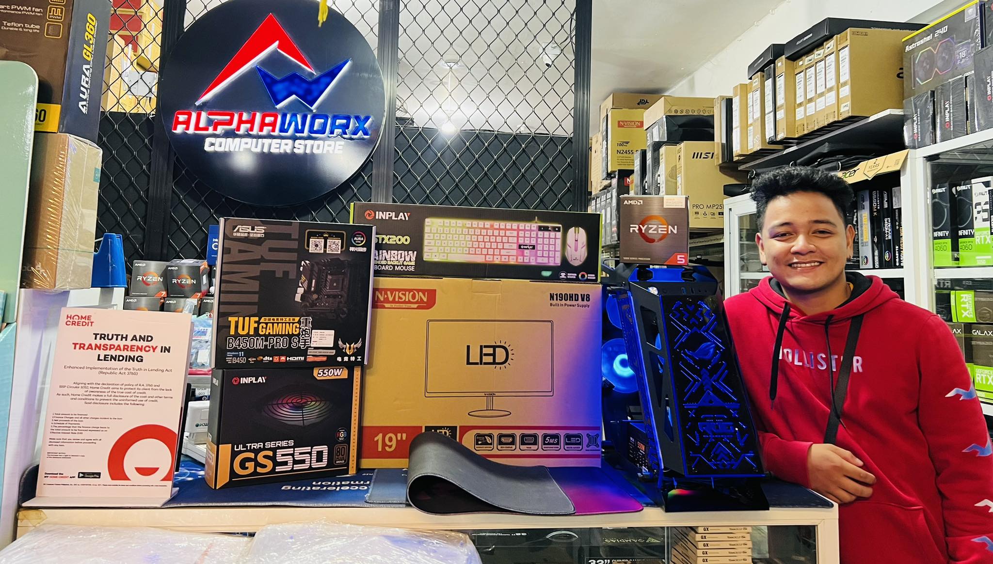 Alpha - ️Ryzen 5 5600GT PC Set 🖥️ 😍 Specs Ryzen 5 5600Gt Asus Tuff ...