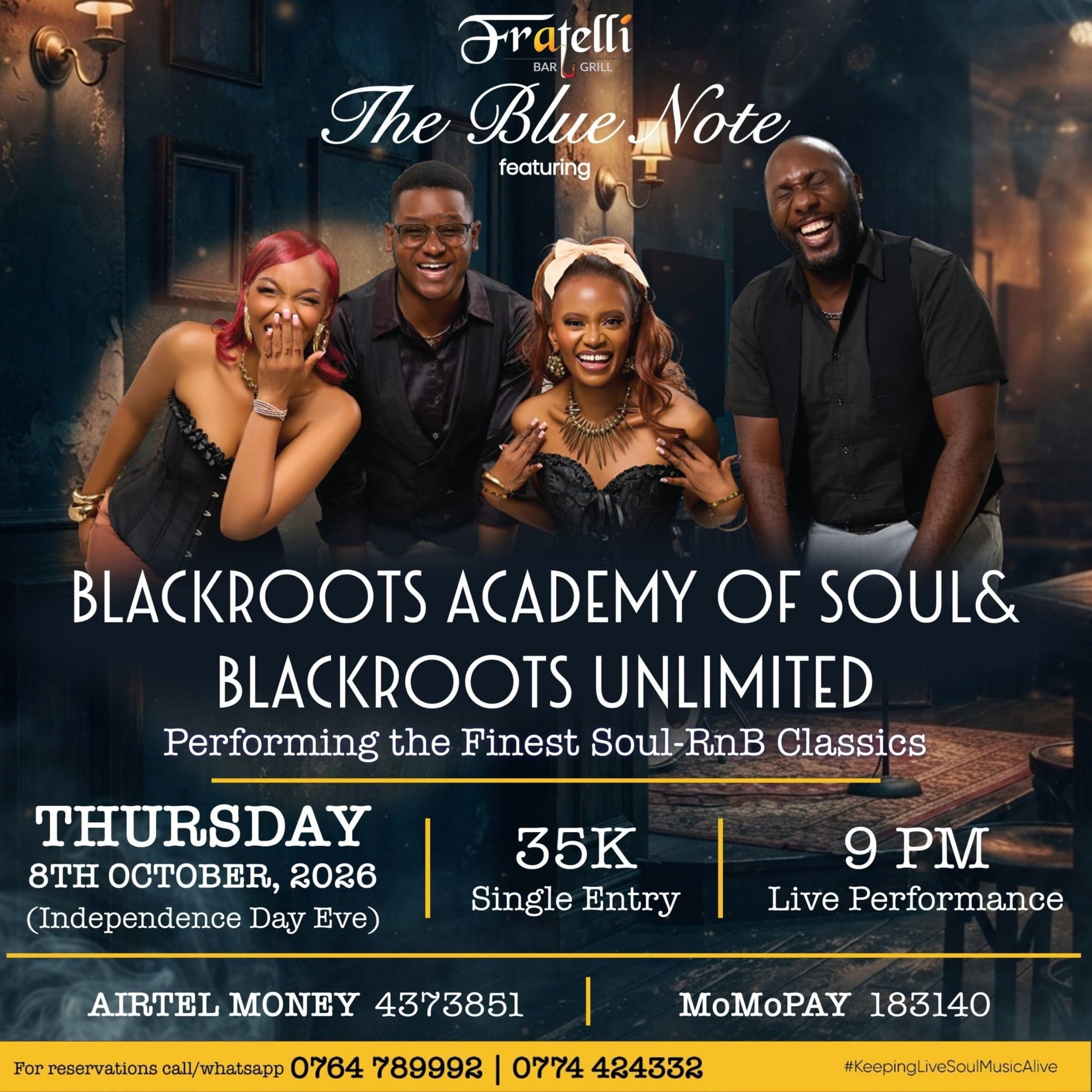 BlackRoots Academy Of Soul And BlackRoots UNLIMITED performed a medley ...
