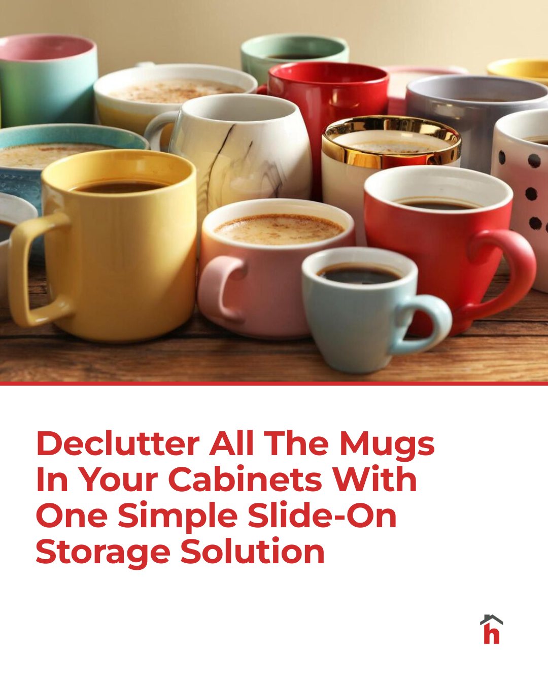 House - A slide-on storage basket is a simple, affordable solution that ...