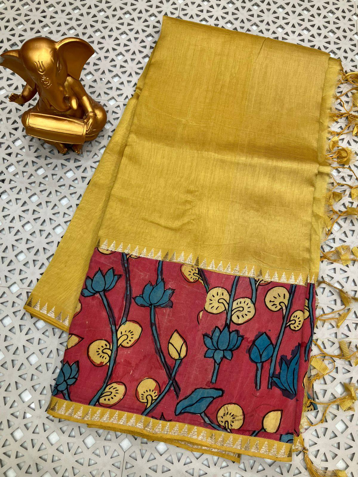 *Material*:Mangalagiri pattu by... - Murari Collections | Facebook