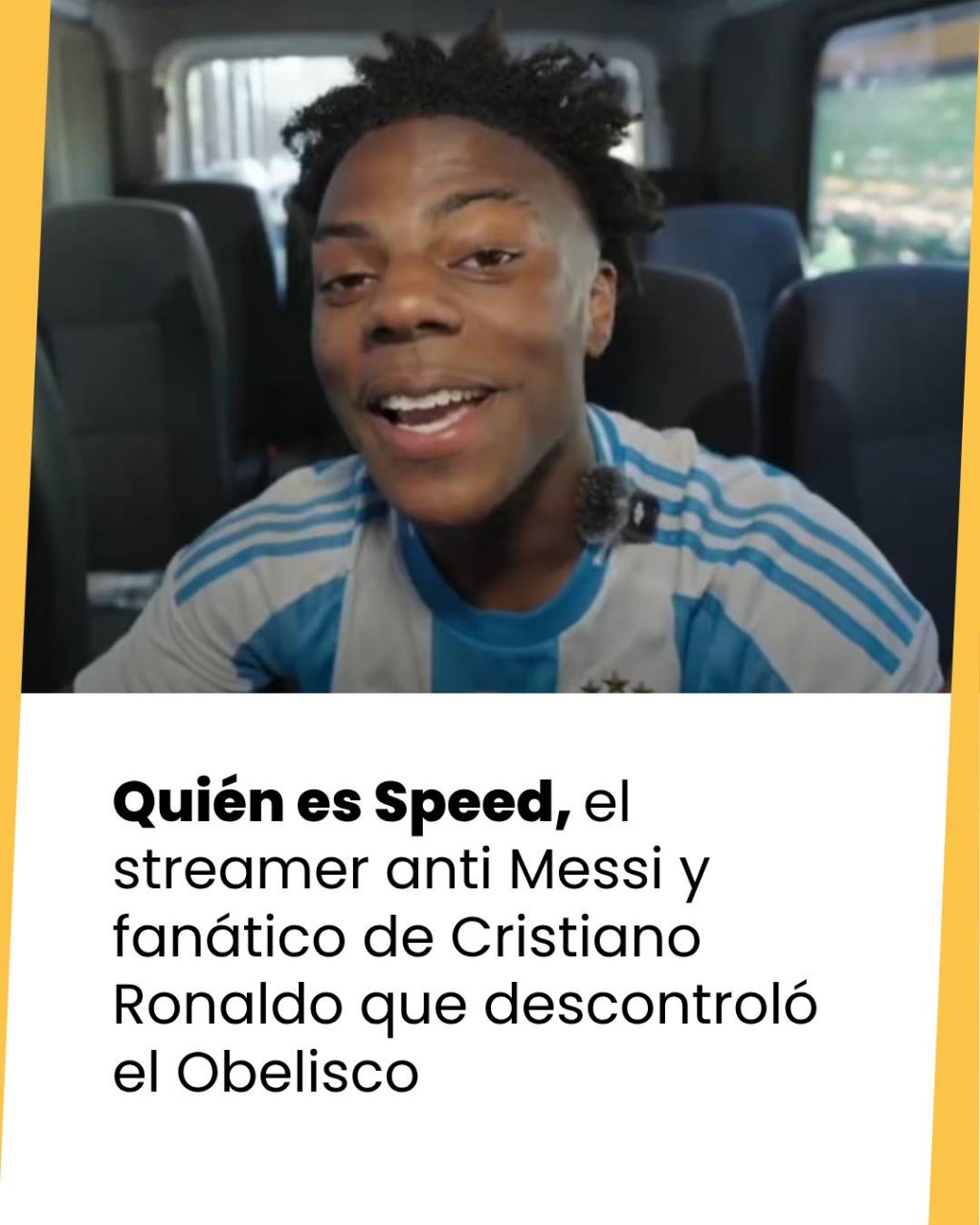 La 100 FM - Quién es Speed, el streamer anti Messi y...