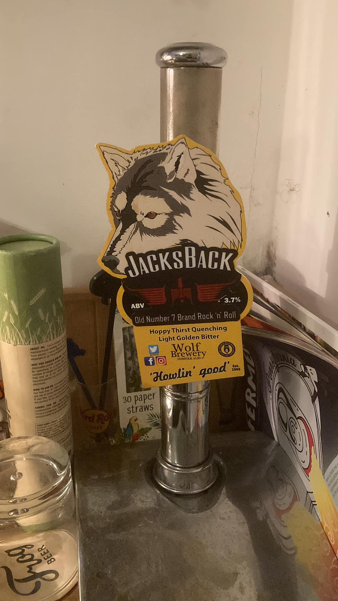JacksBack - ‼️Breaking News‼️ Our beer has landed at Carleton Rode ...