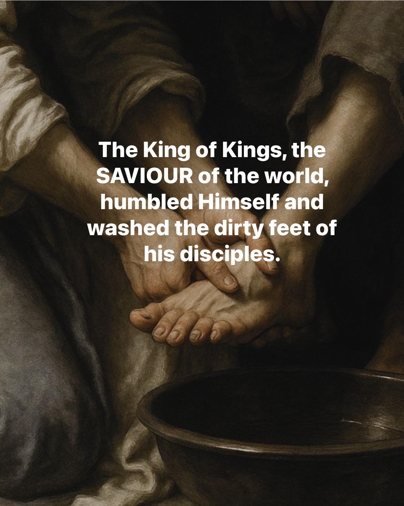 Finding - As Christians we are here to serve. . . not for our own glory ...