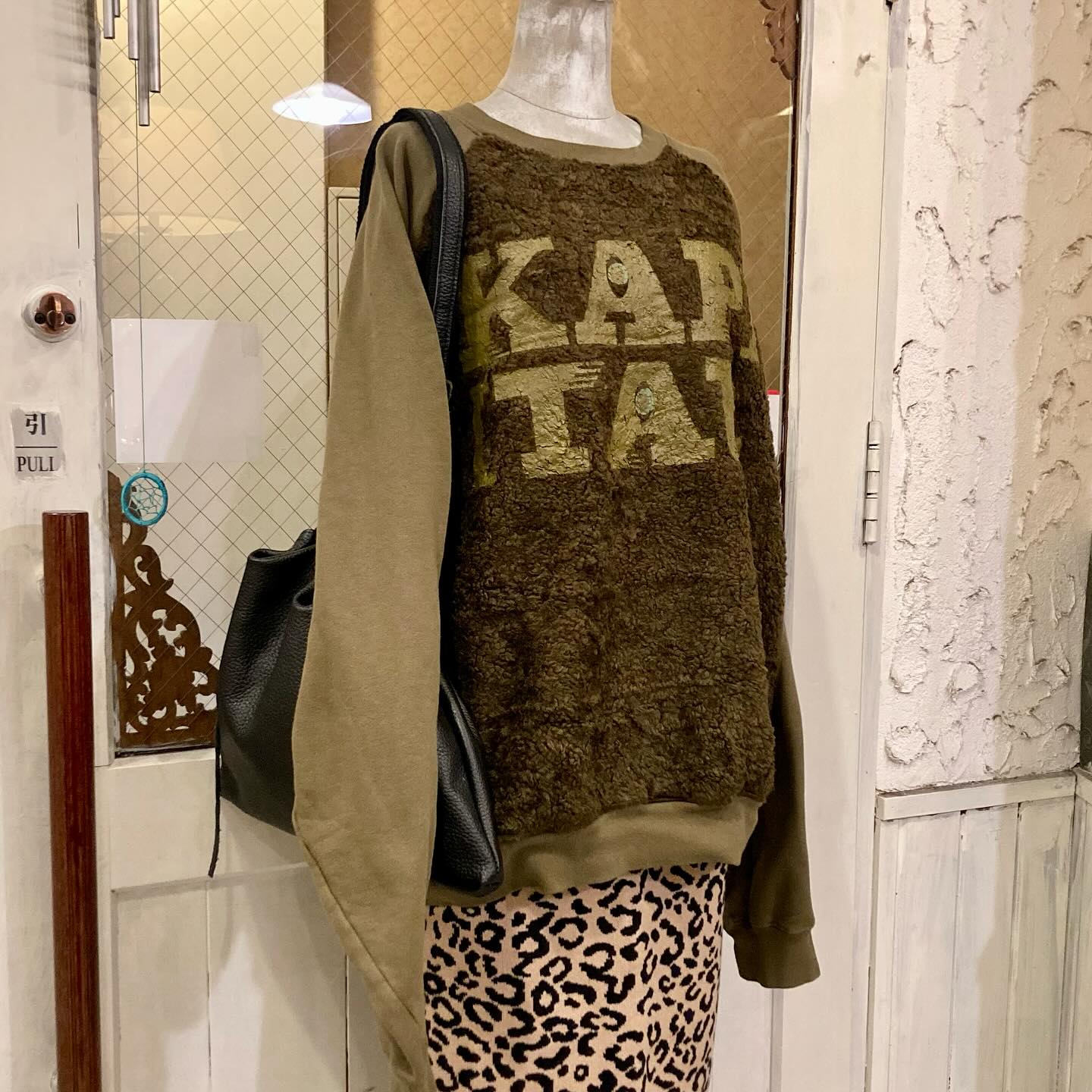 KAPITAL 30/-裏毛×ファー グリズリースウェット （SPEAKEASY KAPITALpt 