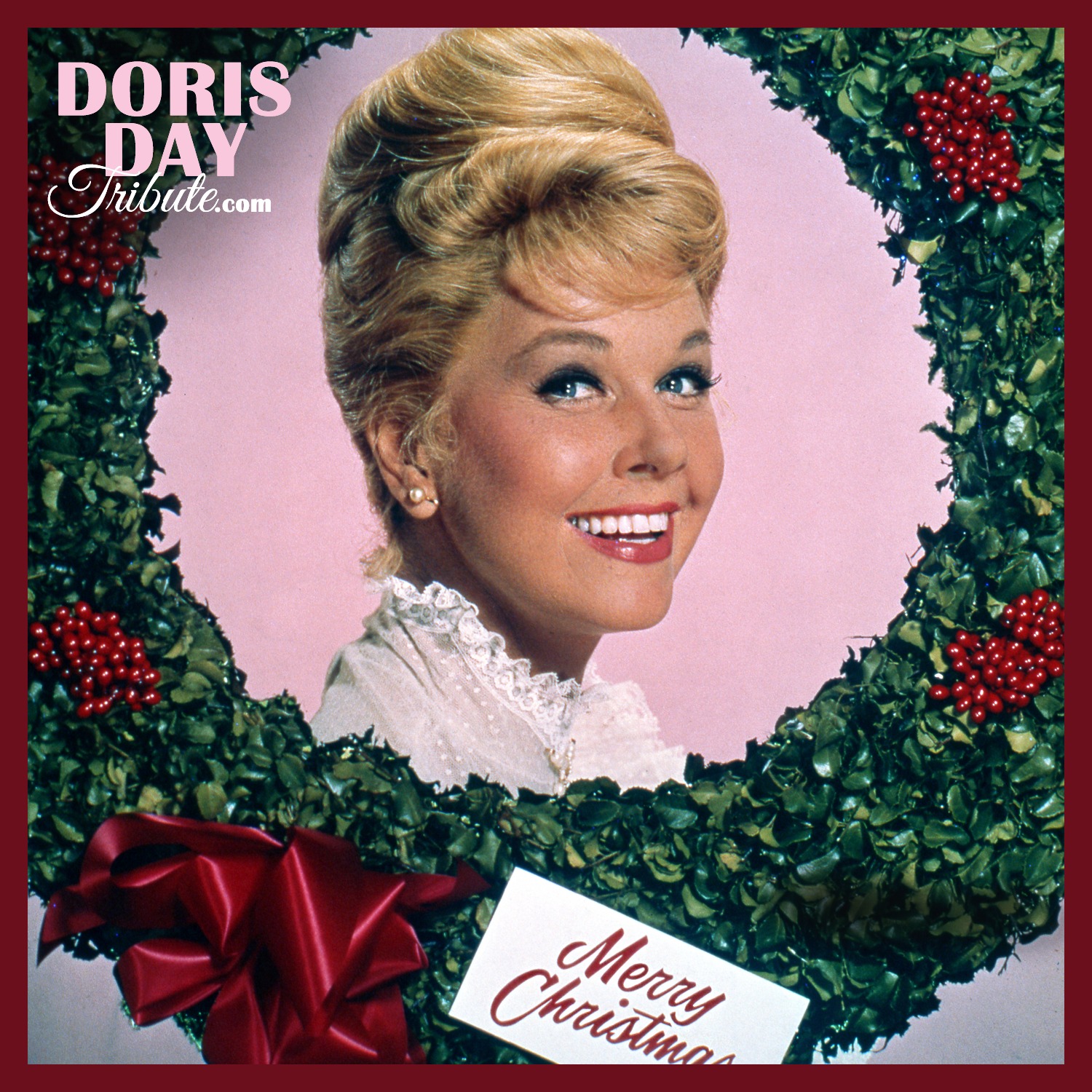 Doris - 🎄 A Merry Christmas from Doris Day! 🌟 Doris posed for this ...