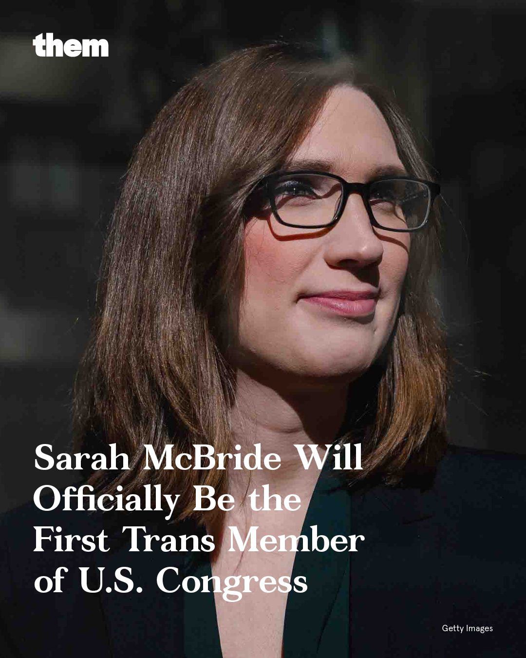 Them - NEW: Sarah McBride will officially be the first... | Facebook